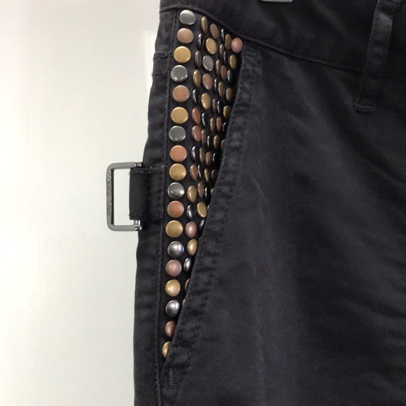 🌤Zadig&Voltaire Eliot studded pants size 34, US8 - Picture 9 of 13